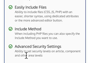 Add code to articles and modules in Joomla