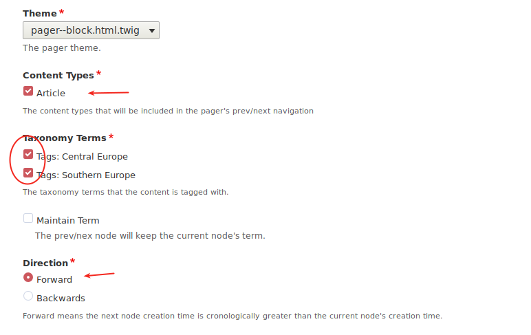 Make sure you leave the <i>Maintain term</i> checkbox unchecked
