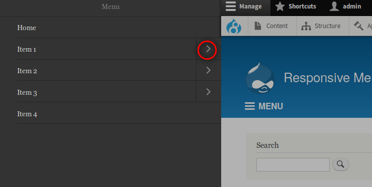 12 click the hamburger icon
