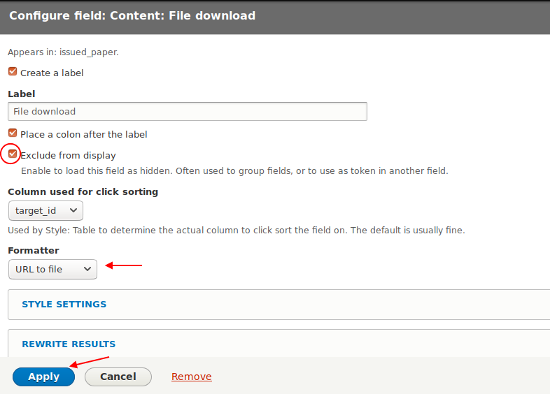 Click the File Download