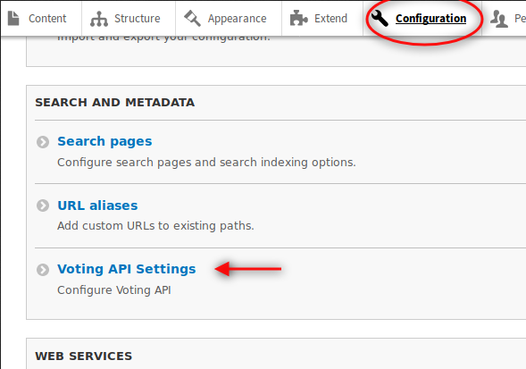 Click Configuration