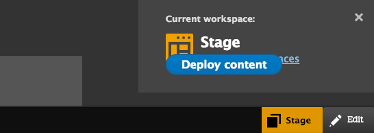 deploy content in Drupal 8.6