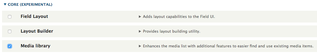 media library drupal