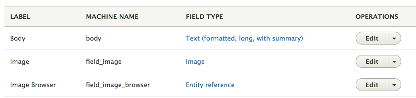 media reference field