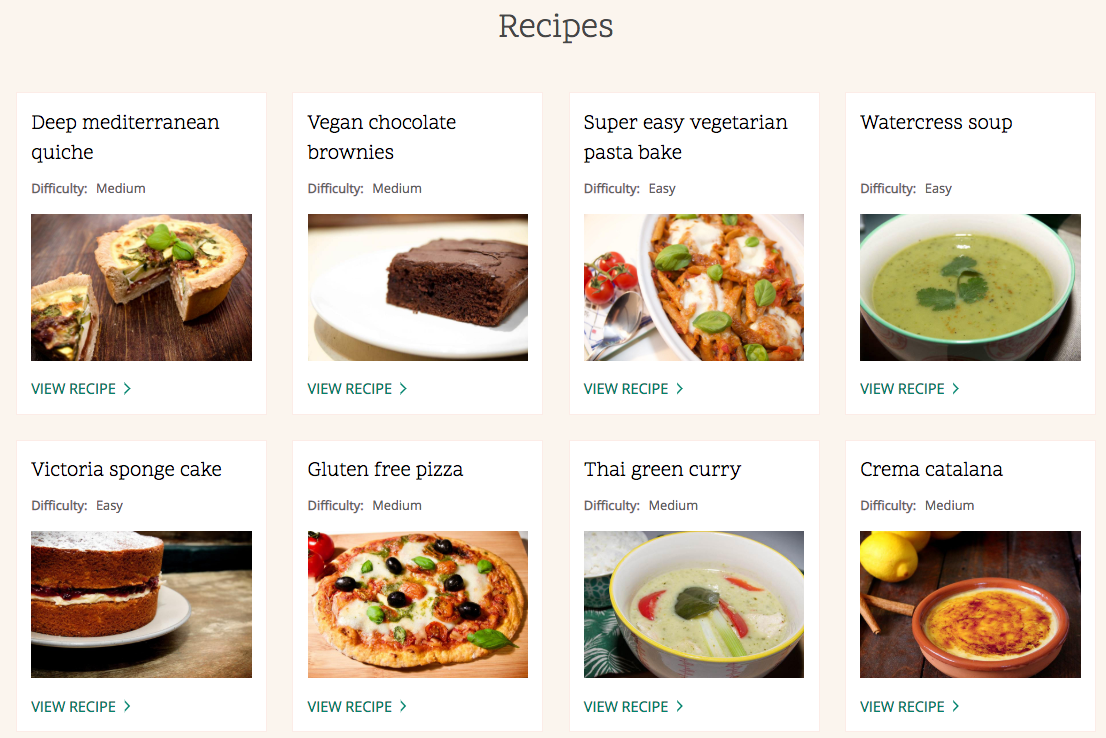 umami recipes in Drupal 8.6