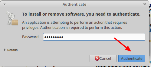 21 type root user password