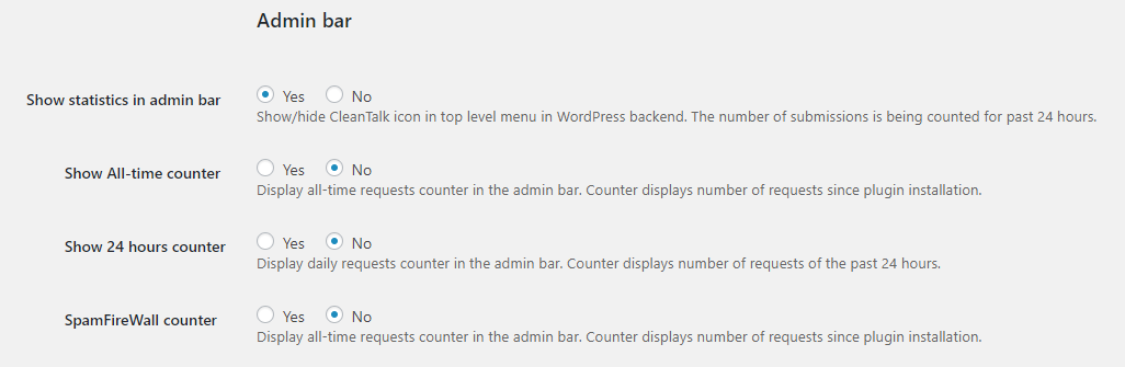 05 decide on statistics display