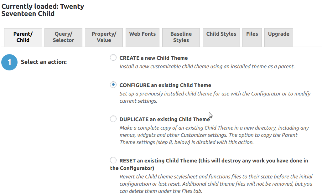 new options