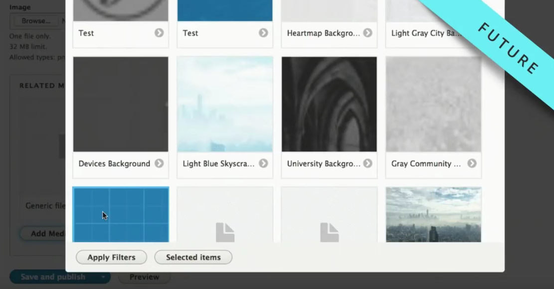 drupal 8 media library
