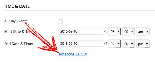 Events Calendar Plugin for WordPress