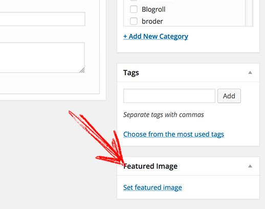 Featured Image Support to a WordPress Theme
