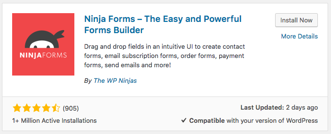 ninja forms