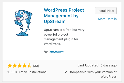 upstream wordpress projects
